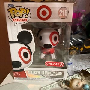 Funko Pop Bullseye with Mickey Ears - Red and White #218